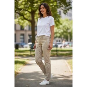 JOE'S‎ Jeans High Rise Straight Crop Pants Size 25 NWT